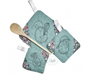 Stickserie - Küchen Gnome